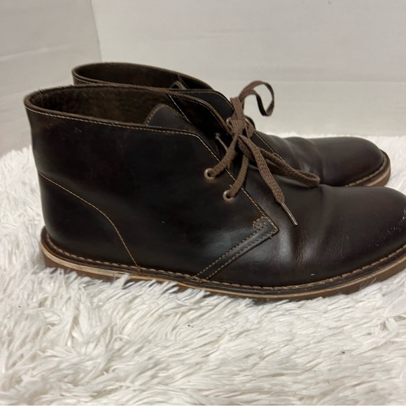 Clarks original chukka boots brown sz 9.5 - Picture 4 of 9